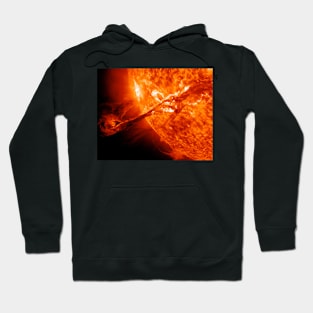 Solar flare, SDO ultraviolet image (C020/7898) Hoodie